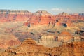 South Rim of Grand Canyon in Arizona panorama Royalty Free Stock Photo