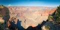 South Rim of Grand Canyon in Arizona panorama Royalty Free Stock Photo