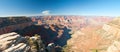 South Rim of Grand Canyon in Arizona panorama Royalty Free Stock Photo