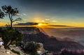 Sunset at the Grand Canyon