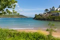 South sands beach Salcombe Devon UK beach in the estuary in summer Royalty Free Stock Photo