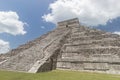 The south side of the famous kukulkan temple into Chichen Itza Royalty Free Stock Photo