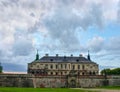 South side of the Pidhirtsi castle of 17th century, Ukraine Royalty Free Stock Photo