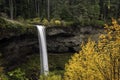 South Silver Falls near Silverton, Oregon, Taken in Autumn Royalty Free Stock Photo