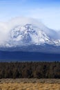 South Sister - Cascade Range - with Cloud Blanket