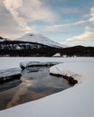 South Sister Reflected in Soda Creek, Deschutes National Forest, Oregon