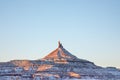 The South Six Shooter Peak, Moab Utah, Needles Royalty Free Stock Photo