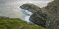 South Stack Lighthouse in Anglesey. Royalty Free Stock Photo