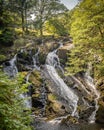 Swallow Fallis near the village of Betws-y-coed Royalty Free Stock Photo