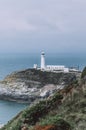 South Stack Lighthouse, Wales, Anglesey, UK Royalty Free Stock Photo