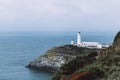 South Stack Lighthouse, Wales, Anglesey, UK Royalty Free Stock Photo