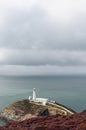 South Stack Lighthouse, Wales, Anglesey, UK Royalty Free Stock Photo