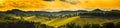South styria vineyards landscape, near Gamlitz, Austria, Eckberg, Europe. Grape hills view from wine road in spring Royalty Free Stock Photo
