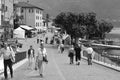 South Switzerland: The Piazza Grande in Ascona next to Locarno City
