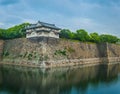 South Tower of Osaka Castle other angle Royalty Free Stock Photo