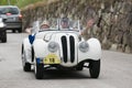 South tyrol classic cars_BMW 328 Roadster Royalty Free Stock Photo