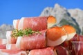 South Tyrolean bacon Royalty Free Stock Photo