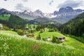 South Tyrolean mountain landscape Royalty Free Stock Photo