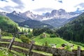 South Tyrolean mountain landscape Royalty Free Stock Photo