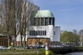 South ventilation building aver the Masstunnel in Rotterdam.