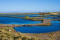 South Walney Oyster Farm Royalty Free Stock Photo