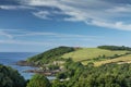 South West Coast Path, Gribbin Head, Cornwall, UK