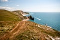 South West Coastal Path, Dorset Royalty Free Stock Photo