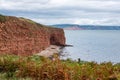 South West coastal path Salterton to Ladram Bay, Devon Royalty Free Stock Photo