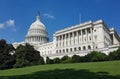United States Capitol Building, on Capitol Hill in Washington DC Royalty Free Stock Photo