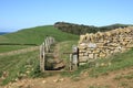 South West footpath at Abbotsbury Dorset England Royalty Free Stock Photo