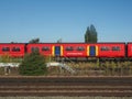 South West Railway train in London Royalty Free Stock Photo
