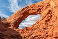 South Window Arch in Arches National Park in Utah