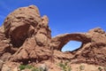 South Window Arch, Arches National park, Utah, USA Royalty Free Stock Photo