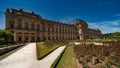 South wing of Baroque Wurzburg Residence, UNESCO World Heritage Site in Bavaria, Germany