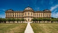 South wing of Baroque Wurzburg Residence, UNESCO World Heritage Site in Bavaria, Germany