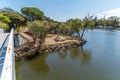 Estuary lifestyle living in the canals of South Yunderup Royalty Free Stock Photo