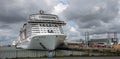 Cruise ship Virtuosa in The Port of Southampton.