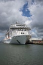 Cruise ship Virtuosa in The Port of Southampton.