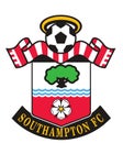 Southampton fc football club logo editorial illustrative on white background