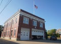 Southampton Fire Department in Southampton Village, Long Island Royalty Free Stock Photo