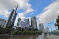 Southbank cityscape Melbourne Australia