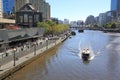 Southbank Melbourne cityscape Royalty Free Stock Photo