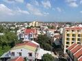 Tropical Asia HÃ¡Â»â¢i An Central Vietnam Hoi An City Ancient Old Town Vietnamese Village Landscape Aerial View Blue Sky Green Nature