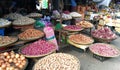 Southeast Asia Tropical Vietnam Hue Dong Ba Market Fresh Fruit Garlics Vietnamese Farmers Harvest Vegetable Bargain Value Deal 