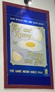 Southeast Asia Culture Singapore Breakfast Poster Handcraft Cafe Sunny Side Up Runny Eggs Fried Egg Poster Street Food Local Snack