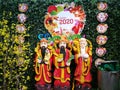 2020 Southeast Asia Vietnam Central Hue City Chinese New Year Decoration The Sanxing Local Supermarket market feng shui