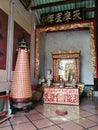 Southeast Asia Vietnam Ho Chi Minh Downtown Temple of General Kwan Tai Altar Vietnamese Chinese Buddhism Worship Pray Joss Stick