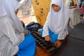 Southeast Asian mancala Congkak Royalty Free Stock Photo