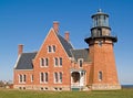 Southeast Light, Block Island, RI Royalty Free Stock Photo