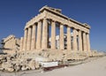 Southeast View of the Parthenon Royalty Free Stock Photo